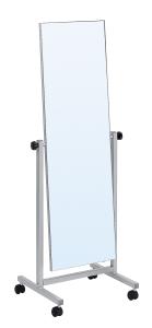 GOLVSPEGEL 1650 X 550 MM GRÅ ENKELSIDIG