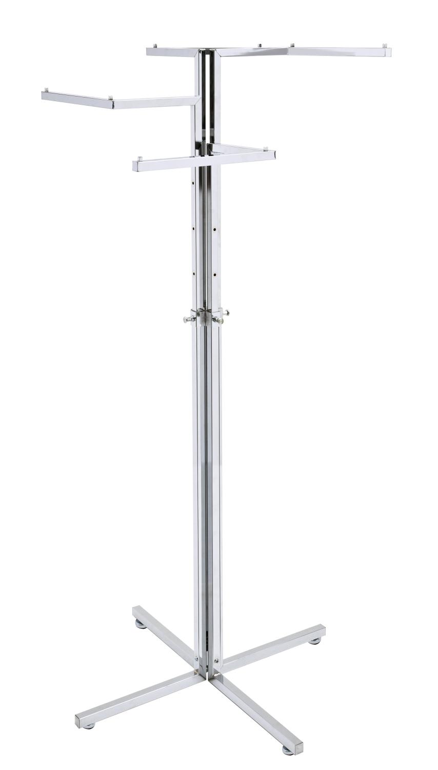 FYRARMSSTÄLL MED RAKA ARMAR KROM