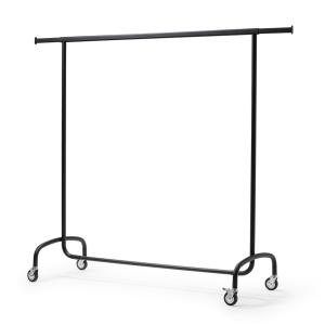 KLÄDSTÄLL SVART FAST HÖJD