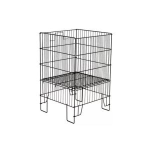 STÖRTKORG 440X460MM SILVER