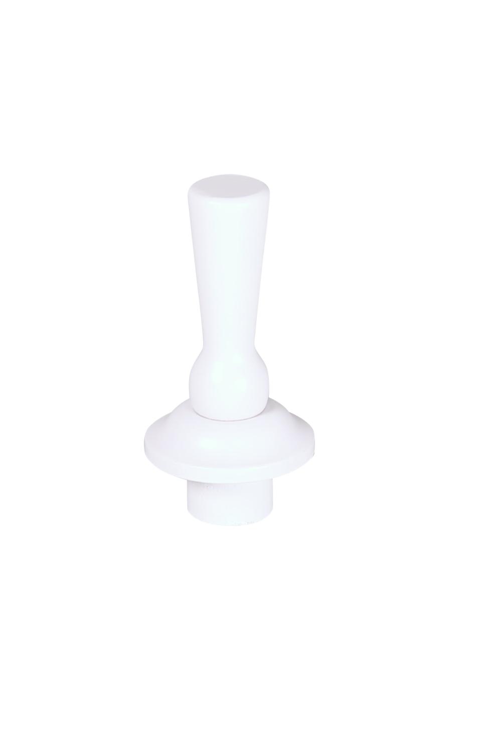 HALSTOPP PINNE TILL BABYBYST 1 ÅR VIT