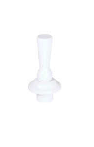 HALSTOPP PINNE TILL BABYBYST 1 ÅR VIT