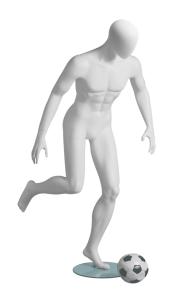 SKYLTDOCKA METRO FOOTBALL HERR VIT