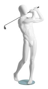 SKYLTDOCKA METRO GOLF HERR VIT