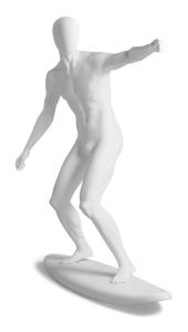 SKYLTDOCKA METRO SURFER HERR VIT