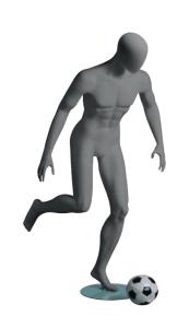 SKYLTDOCKA METRO FOOTBALL HERR GRÅ