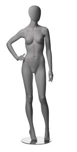 SKYLTDOCKA METRO DAM GRÅ POSITION 3