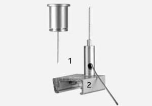 PENDELPAKET  VIT 5M WIRE EXKLUSIVE TAKFÄSTET SKB12