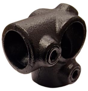 IDRO VINKELKOPPLING 28 MM MATTSVART