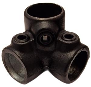 IDRO HÖRNKOPPLING 3-VÄGS 28 MM MATTSVART