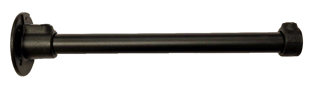 IDRO 28 MM FRONTARM RAK 350 MM SVART