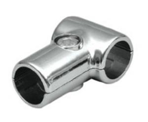 ENKELKOPPLING BRED 25 MM KROM