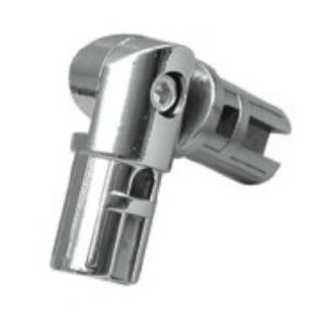 LEDAD VINKELDEL 25 MM KROM