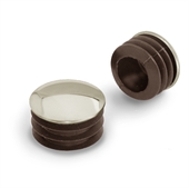 ÄNDPROPP 25 MM KROM