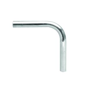 VINKELRÖR 200X200 MM KROM