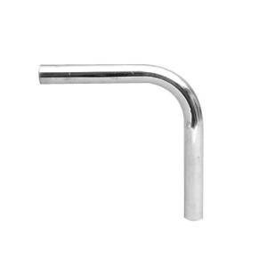 VINKELRÖR 200X200 MM KROM