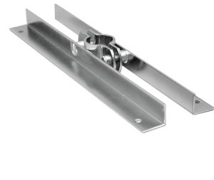 HYLLKONSOL DUBBEL 32 MM KROM