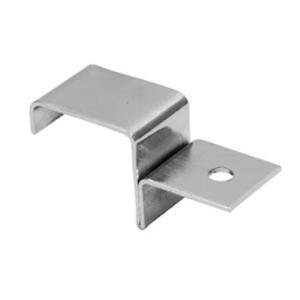 HYLLBÄRARE FÖR GLASHYLLA. FÖR FYRKANTSRÖR 25X25 MM KROM.