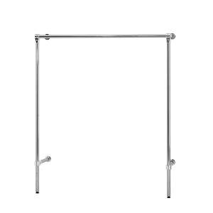 VÄGGFAST STATIV 32 MM SINGEL KROM