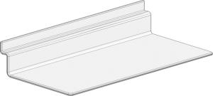 RAK SKOHYLLA 250X100 MM TRANSPARENT AKRYL