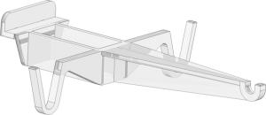 GLASÖGONHÅLLARE SINGEL AKRYL