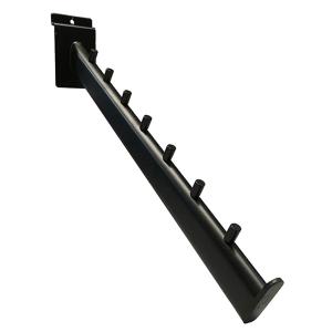 Svart lutande frontarm till spårpanel