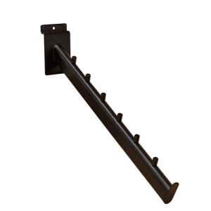 LUTANDE FRONTARM MED 7 GALGSTOPP SVART