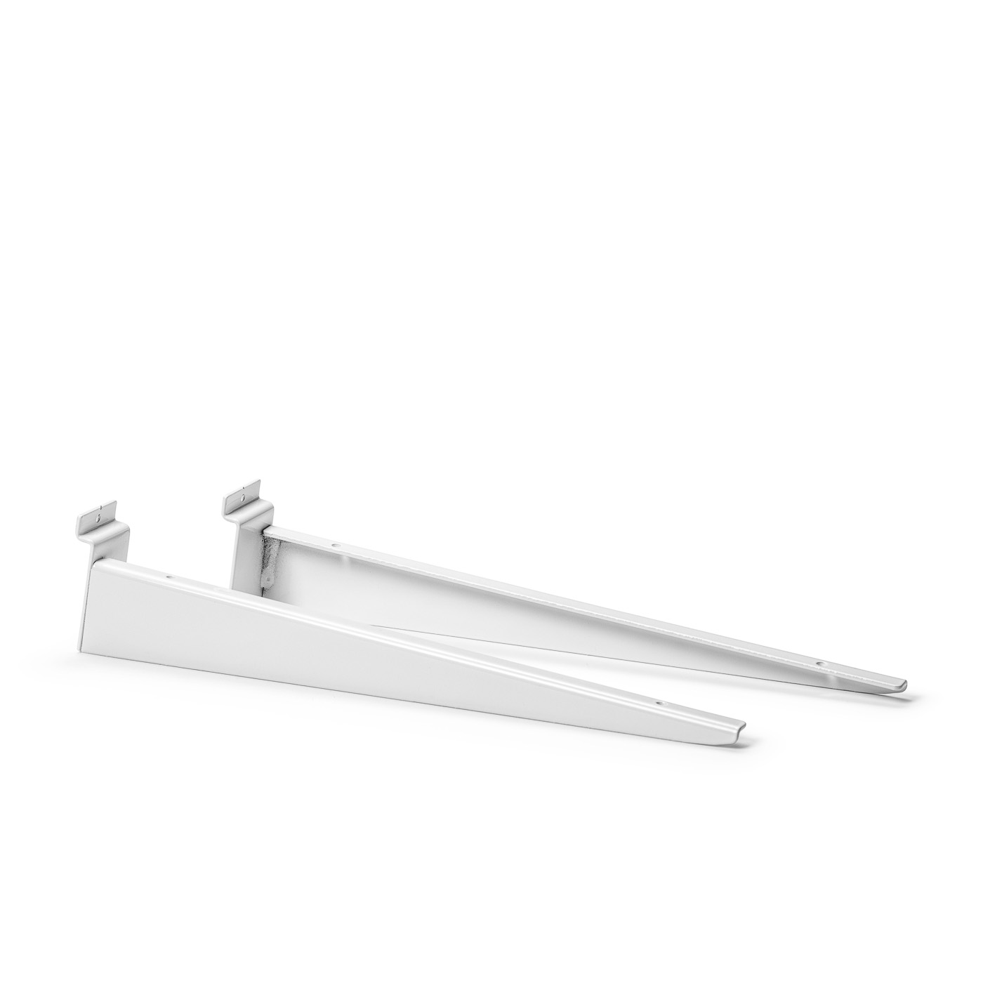 KONSOL 380 MM FÖR SPÅRPANEL VIT. PRIS/PAR.