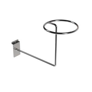 HATT- /KEPS- /HJÄLMHÅLLARE KROM FÖR SPÅRPANEL