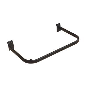 KONFEKTIONSBÅGE 590 x 300 MM TILL SPÅRPANEL SVART