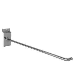 Kraftigt spjut till spårpanel. Spjutet är i krom och är 300x8 mm.