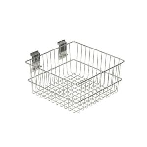 TRÅDKORG 300 x 300 x H150 MM KROM