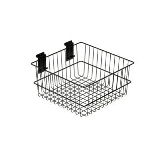 TRÅDKORG 300 x 300 x H150 MM SVART