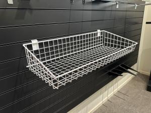 TRÅDKORG VIT 900X360 MM FÖR SPÅRPANEL