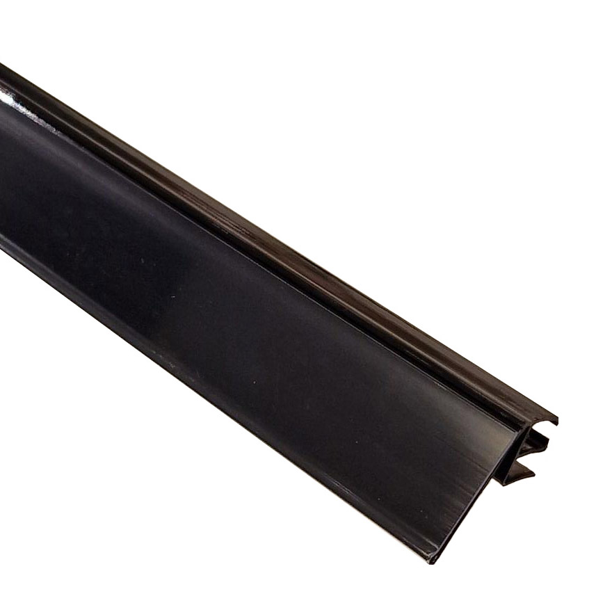 Svart etikettlist till trådkorg