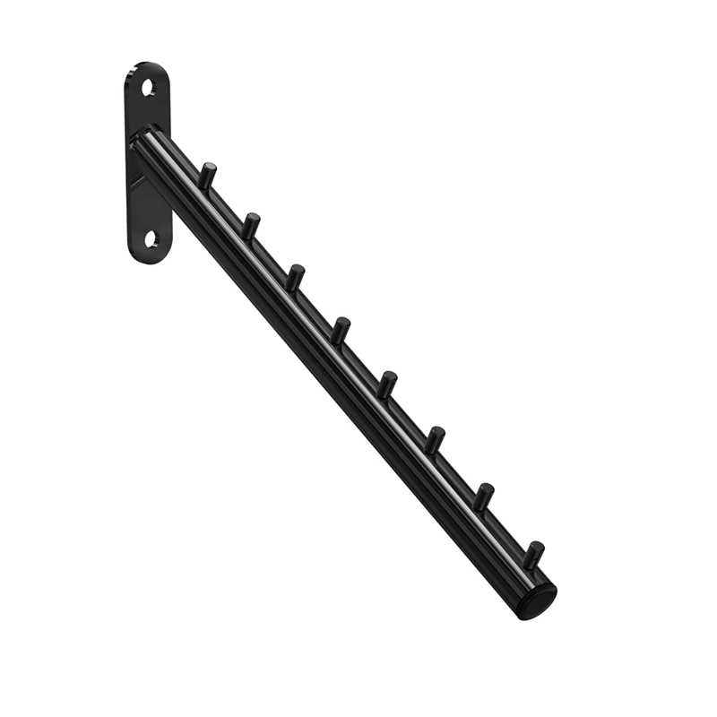 LUTANDE FRONTARM FÖR VÄGG MATTSVART