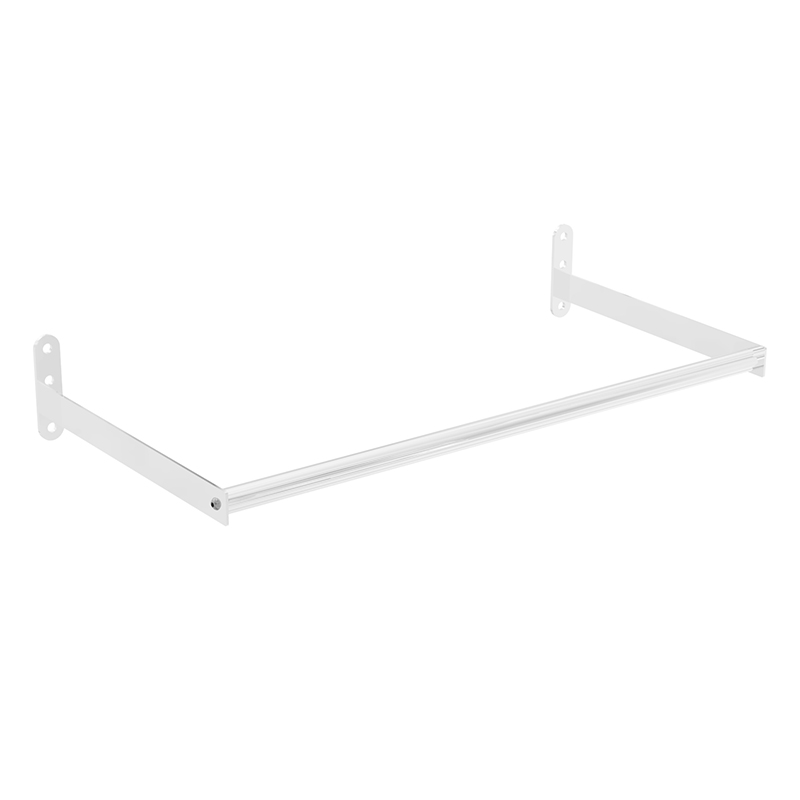 KONFEKTIONSBÅGE FÖR VÄGG MATTVIT