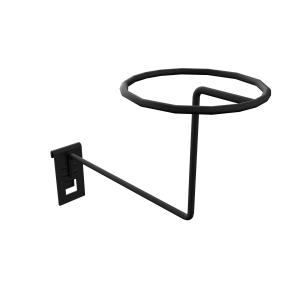 HATTHÅLLARE MATTSVART FÖR NÄT