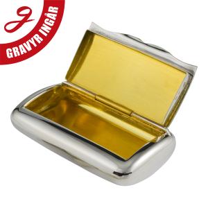 Snusdosa i äkta silver gravyr ingår