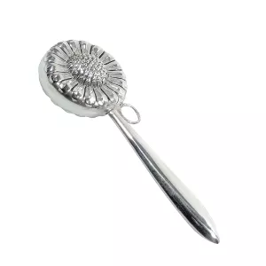 Skallra Blomma äkta silver