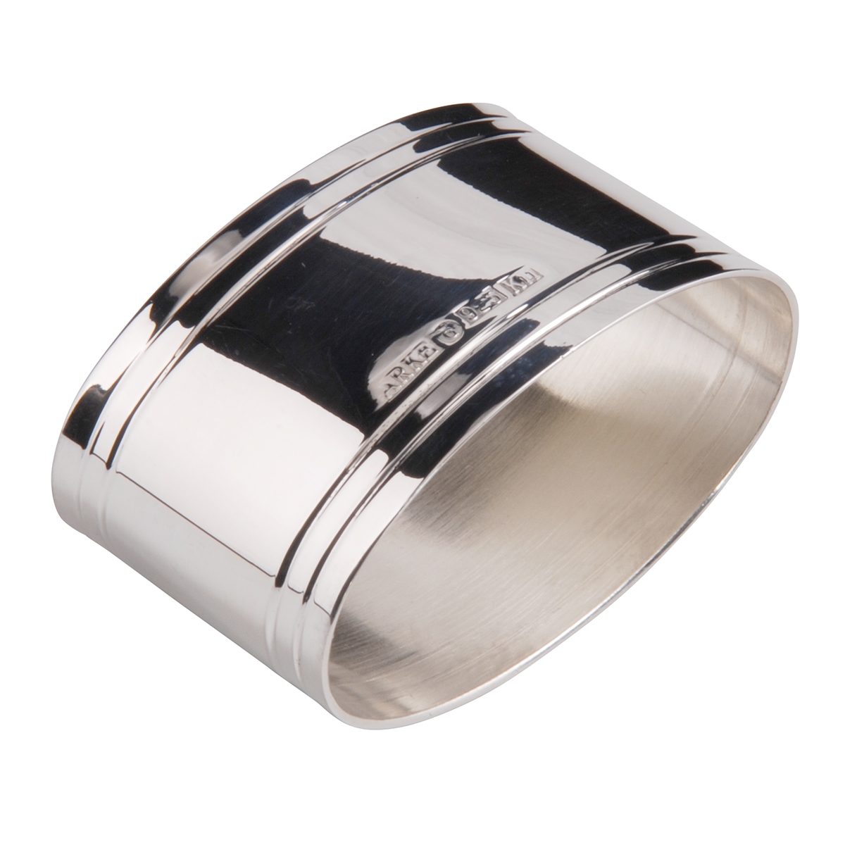 Servettring Arke Silver fri gravyr