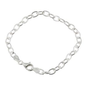 Armband 18 cm äkta silver Sagosmycken