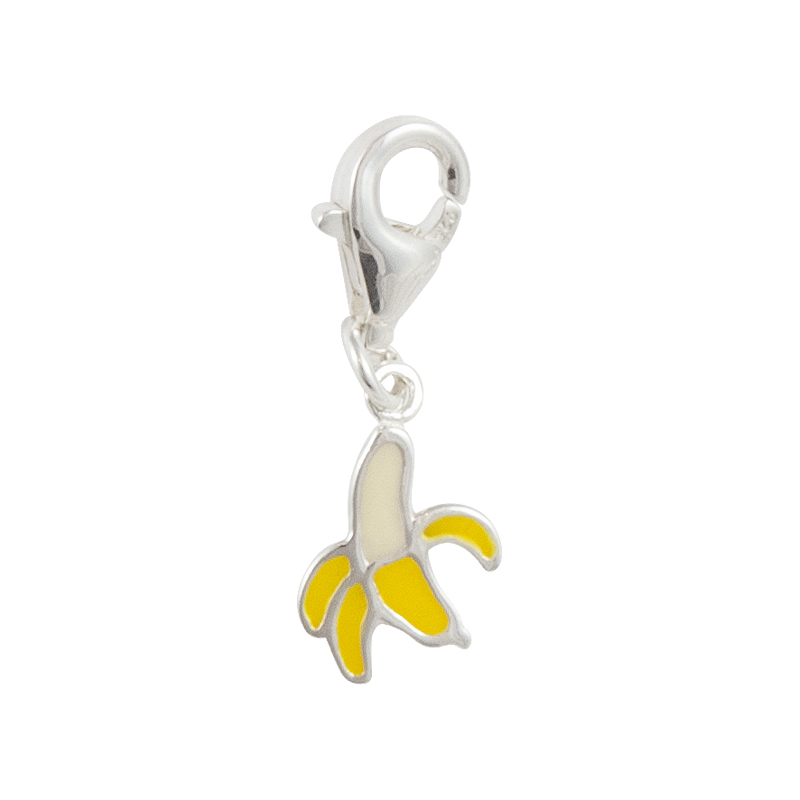 Berlock Banan äkta silver