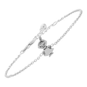 Armband Lilla My till barn berlock silver