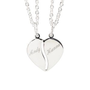 Vänskapssmycke brythjärta 18mm