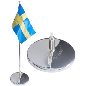 Flaggstång nysilver putsfri Vi flaggar för