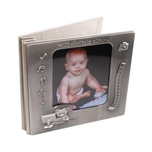 Fotoalbum metall för 10 cd-skivor