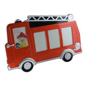 Fotoram Brandbil röd gravyrbar med laserteknik