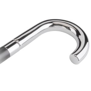 Käpp med krycka klassisk slät böjd