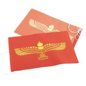 Syrianska flaggan för bordsflaggstång